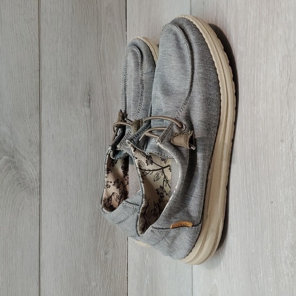 Hey Dude Womens Wendy Stretch Steppa Loafer Slip on shoes sz 7 - Picture 2 of 14